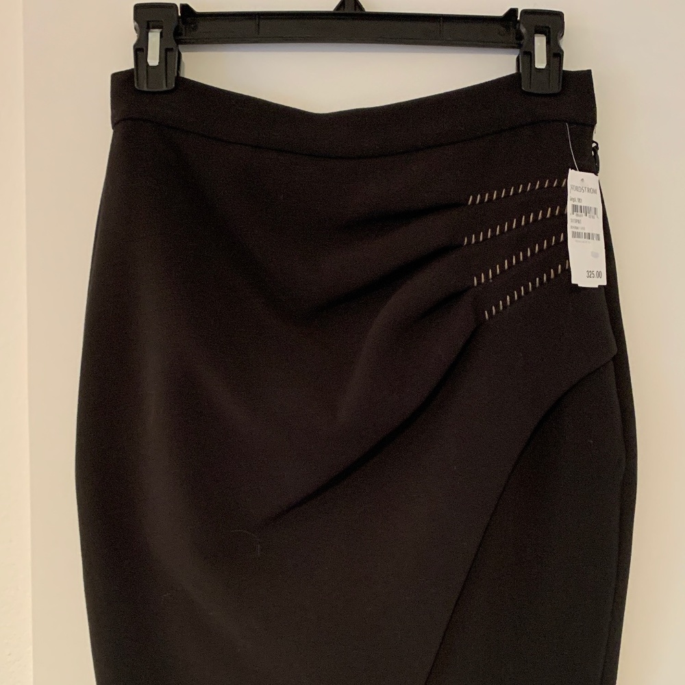 NEW L'AGENCE black skirt